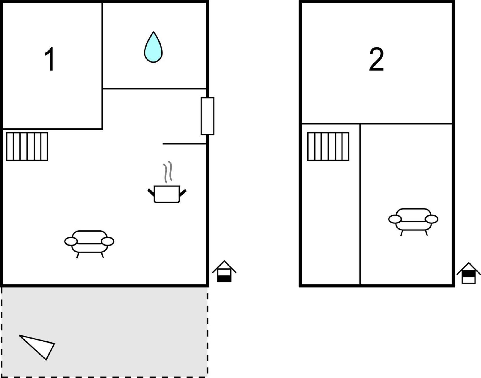 2 Bedroom Nice Home In Zerpenschleuse Экстерьер фото
